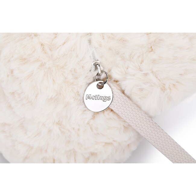 McHugs Puppy Plush Shoulder Bag 8" — Soft Weighted Cuddle Stuffed Animal Shoulder Bag - Plush - 4