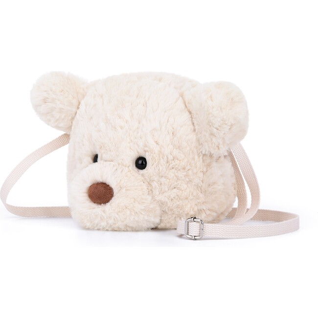 McHugs Puppy Plush Shoulder Bag 8" — Soft Weighted Cuddle Stuffed Animal Shoulder Bag - Plush - 5