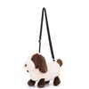 McHugs Dachshund Plush Shoulder Bag 10" — Soft Weighted Cuddle Stuffed Animal Shoulder Bag - Plush - 2