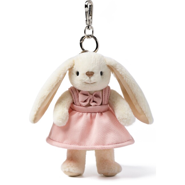 Candy Bunny Rabbit Stuffed Animal Bag Charms — Soft Weighted Cuddle Stuffed Animal
