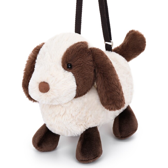 McHugs Dachshund Plush Shoulder Bag 10" — Soft Weighted Cuddle Stuffed Animal Shoulder Bag - Plush - 5