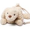 McHugs Golden Puppy Plush Shoulder Bag 10" — Soft Weighted Cuddle Stuffed Animal Shoulder Bag - Plush - 5 - thumbnail