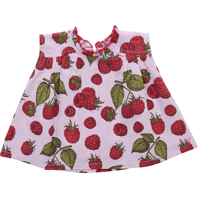 Girls Misha Top, Lavender Raspberries