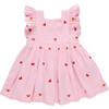 Girls Elsie Dress, Butterfly Embroidery - Dresses - 1 - thumbnail