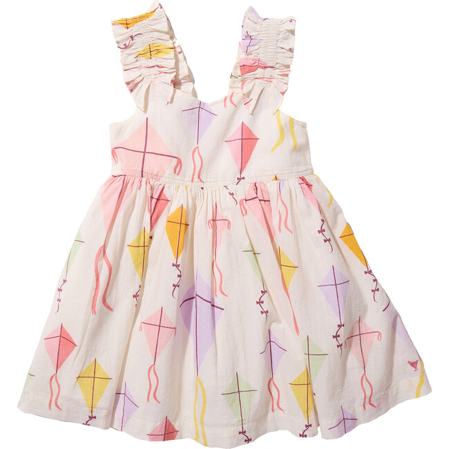 Girls Via Dress, Flying Kites