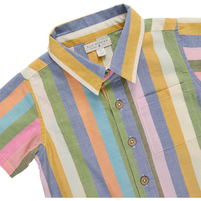 Boys Jack Shirt, Parade Stripe
