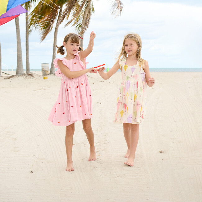 Girls Via Dress, Flying Kites - Dresses - 4