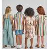 Girls Elsie Dress, Parade Stripe - Dresses - 3 - thumbnail
