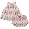 Baby Girls Jaipur 2-PC Set, Pink Soft Serve - Mixed Apparel Set - 1 - thumbnail