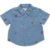 Boys Jack Shirt, Surfboard Embroidery - Button Downs - 1 - thumbnail
