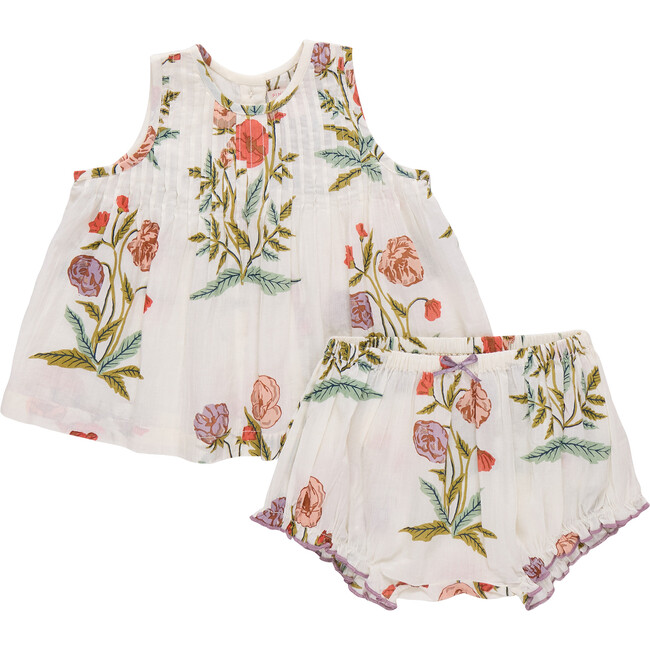 Baby Girls Jaipur 2-PC Set, Rosewick Poppy