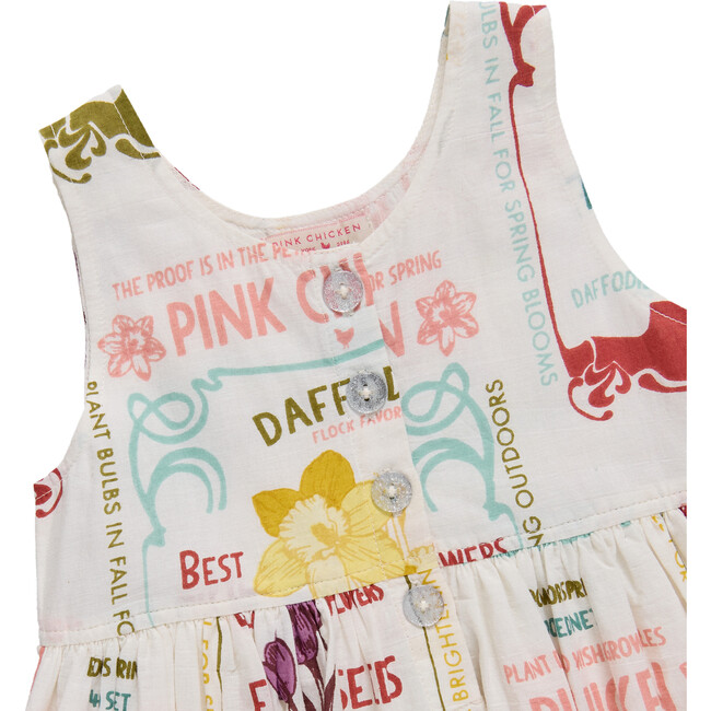 Girls Laura Dress, Flower Seeds