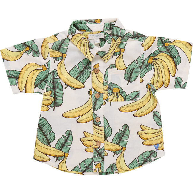 Boys Jack Shirt, Banana Leaves