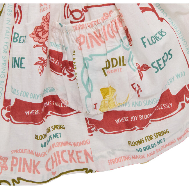 Girls Laura Dress, Flower Seeds - Dresses - 4