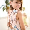 Girls Alyssa Dress, Pink Soft Serve - Dresses - 5 - thumbnail