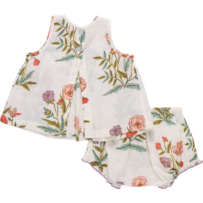 Baby Girls Jaipur 2-PC Set, Rosewick Poppy - Mixed Apparel Set - 4
