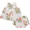 Baby Girls Jaipur 2-PC Set, Rosewick Poppy - Mixed Apparel Set - 4 - thumbnail
