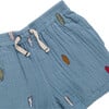 Boys Calvin Short, Surfboard Embroidery - Shorts - 2 - thumbnail