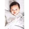 Bamboo Pom Pom Swaddle, Grey - Swaddles - 2