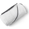Bamboo Pom Pom Towel, Grey - Towels - 4 - thumbnail