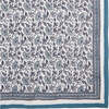 Block-Printed Cotton Crib Quilt, Provence Blue - Quilts - 4 - thumbnail