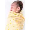 Organic Muslin Swaddle Gift Set, Busy Bees - Swaddles - 2 - thumbnail