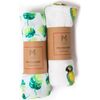 Organic Muslin Swaddle Gift Set, Tropical Paradise - Swaddles - 6