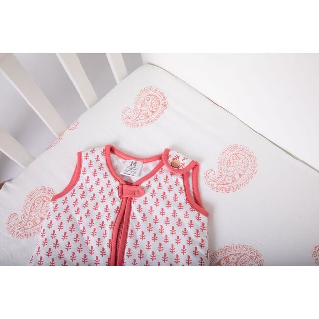 TOG 2.2 (Quilted) Wearable Blanket Baby Sleep Sack, Pink City - Sleep Sacks - 3