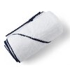 Bamboo Pom Pom Towel, Navy - Towels - 7
