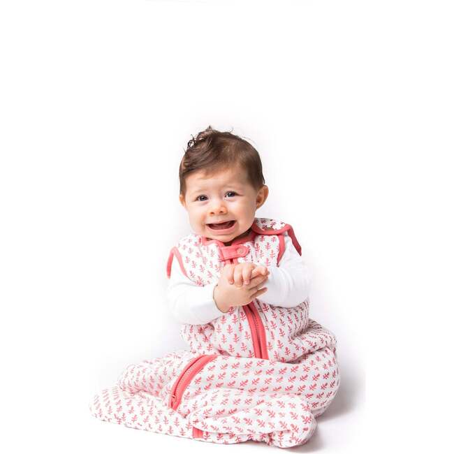 TOG 0.6 (Lightweight) Wearable Blanket Baby Sleep Sack, Pink City