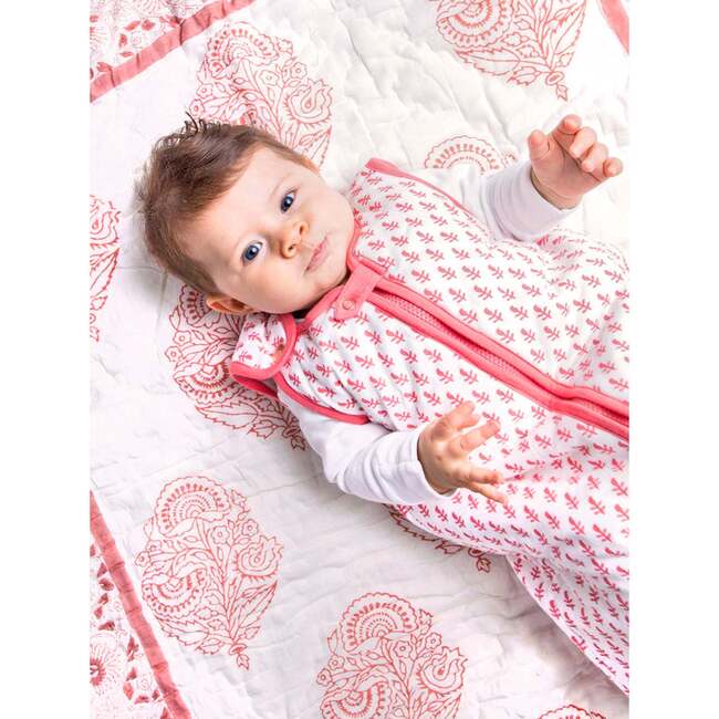 TOG 0.6 (Lightweight) Wearable Blanket Baby Sleep Sack, Pink City - Sleep Sacks - 5