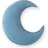 Handmade Decorative Nursery Moon Cushion/Pillow, Teal - Pillows - 1 - thumbnail