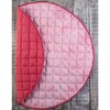 Washable Brush-Stroked Play Mat, Rose - Playmats - 3 - thumbnail