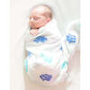 Organic Cotton Muslin Swaddle, Hamsa - Swaddles - 4 - thumbnail