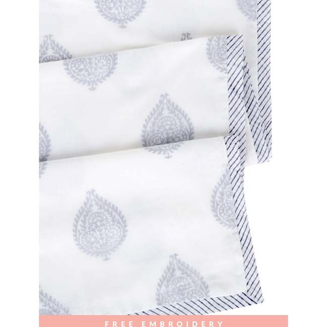 Block-Printed Cotton Dohar, Fort