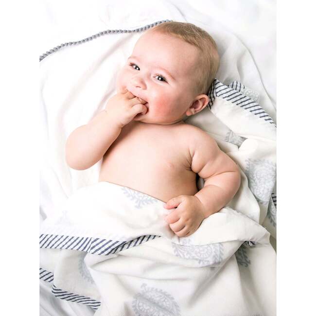 Block-Printed Cotton Dohar, Fort