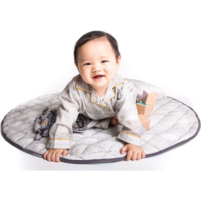 Handmade Kantha Stitched Bedtime Buddy, Mani the Monkey - Plush - 9