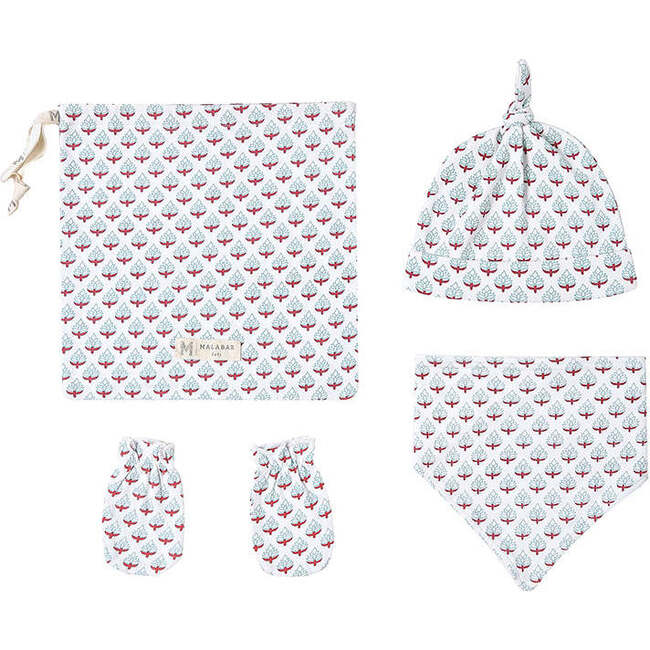 Certified Organic Handmade Newborn Baby Essential Giftset, Miami