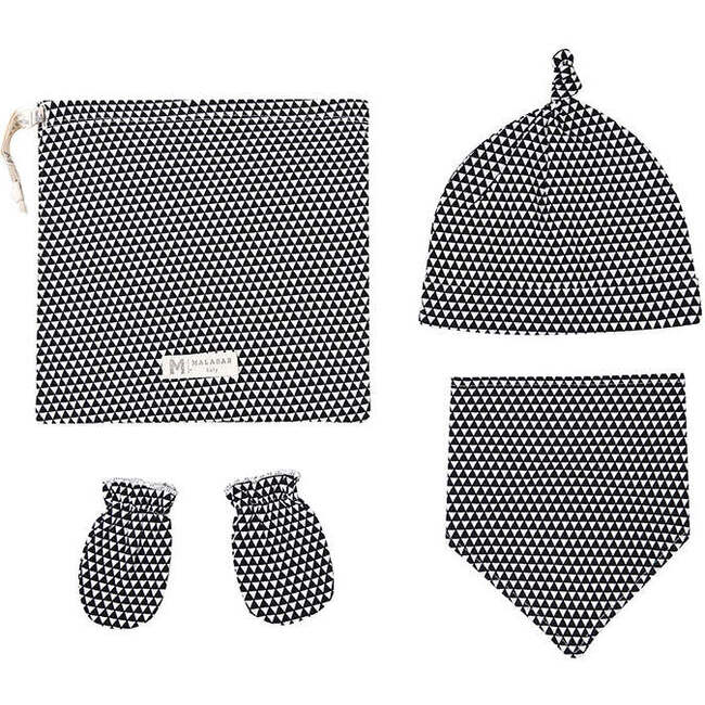 Certified Organic Handmade Newborn Baby Essential Giftset, Greenwich