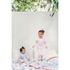 Certified Organic Cotton Knit Pj's, Pink City - Pajamas - 2 - thumbnail