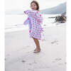 Certified Organic Muslin Reversible Bath Robe, Enchanted Garden - Bathrobes - 4 - thumbnail