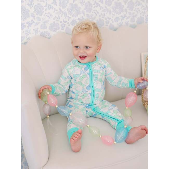 Rockin Bunny Bamboo Zipper Romper