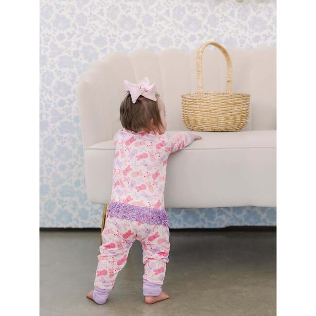 Sweet Bunny Bamboo Ruffle Romper