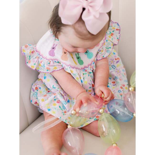 Serenity Bunny Smocked Bubble