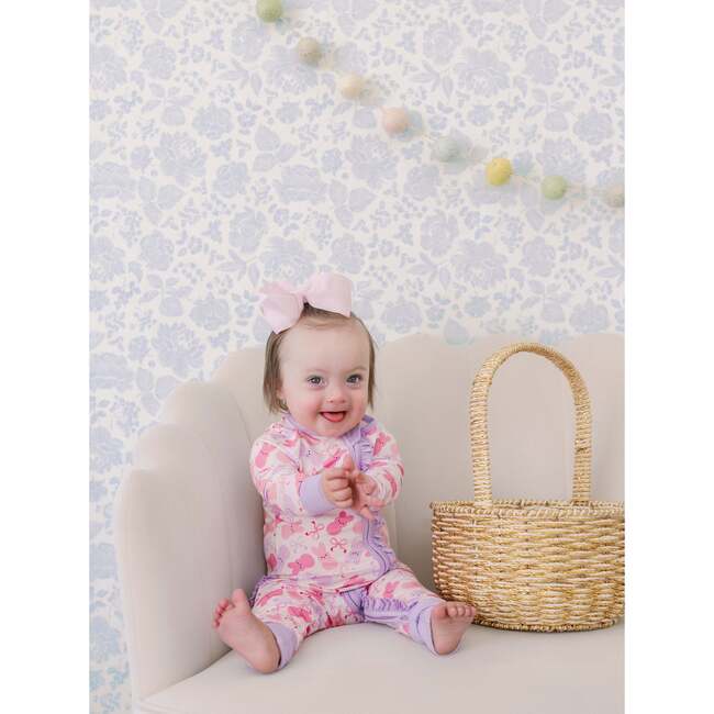 Sweet Bunny Bamboo Ruffle Romper - Rompers - 3