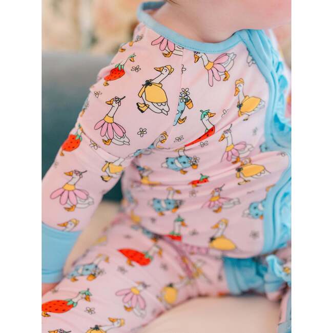 Silly Goose Bamboo Ruffle Romper