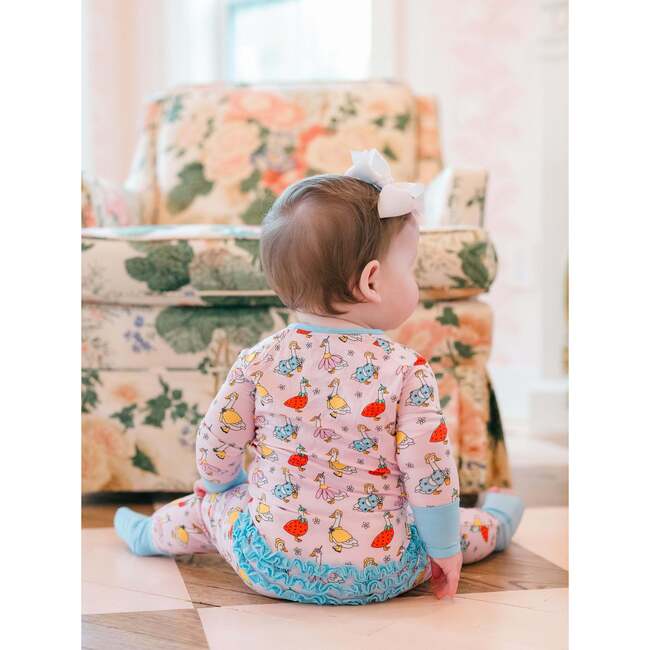 Silly Goose Bamboo Ruffle Romper - Rompers - 3