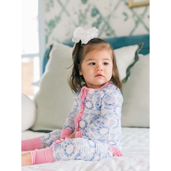 Porcelain Bamboo Ruffle Romper - Rompers - 3