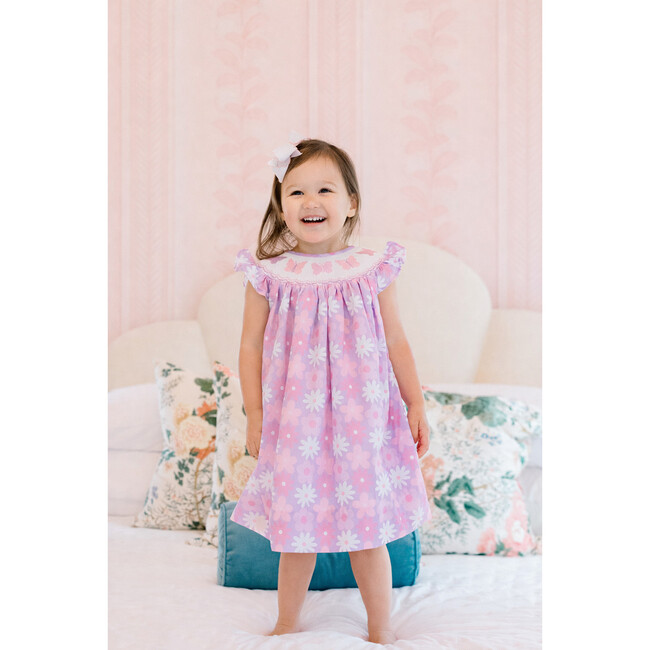 Lucy Butterfly Smocked Dress