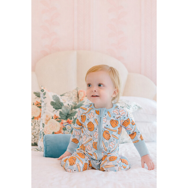 Home Run Bamboo Zipper Romper